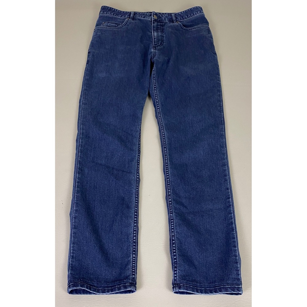 Rohan Tapered Jeans Men's Size 32R‎ Blue Straight Leg UV Protective Clothing